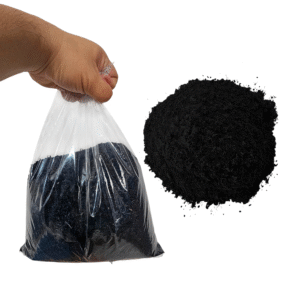 Aserrín Pintado Bolsa 500 gramos Color negro (1 kg)