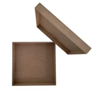 Caja chocolatera 15x15x4 cm