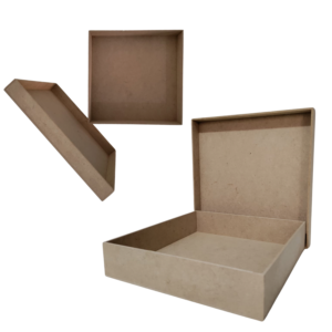 Caja chocolatera20x20x6 cm