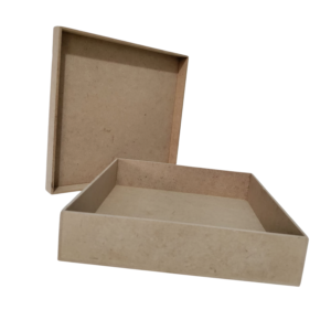 Caja chocolatera25x25x4 cm