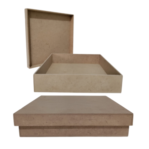 Caja chocolatera25x25x6 cm