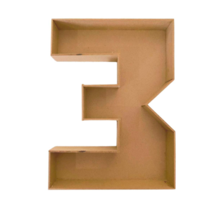 Números Huecos Mdf 3