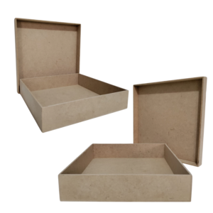 Caja chocolatera30x30x8 cm