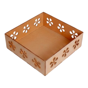 centro de mesa con grabado 25x25 cm 6 pzs