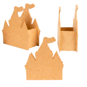 Dulcero Castillo, Mdf Decoración Fiestas