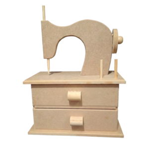 Maquina De Coser Hecha En Mdf Para Decoraciones