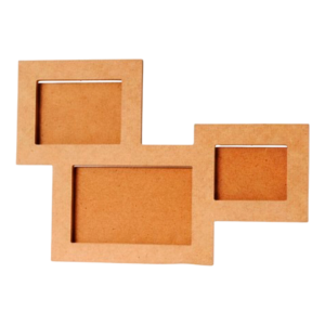 portaretratos marco triple 12 pzs