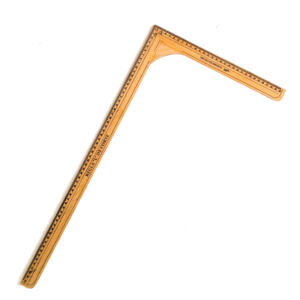 Regla Recta L de corte MDF